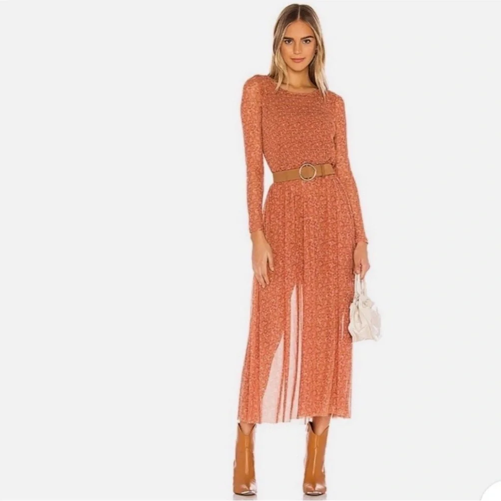 hello and goodbye mesh midi dress Hello And Goodbye Mesh Midi Dress